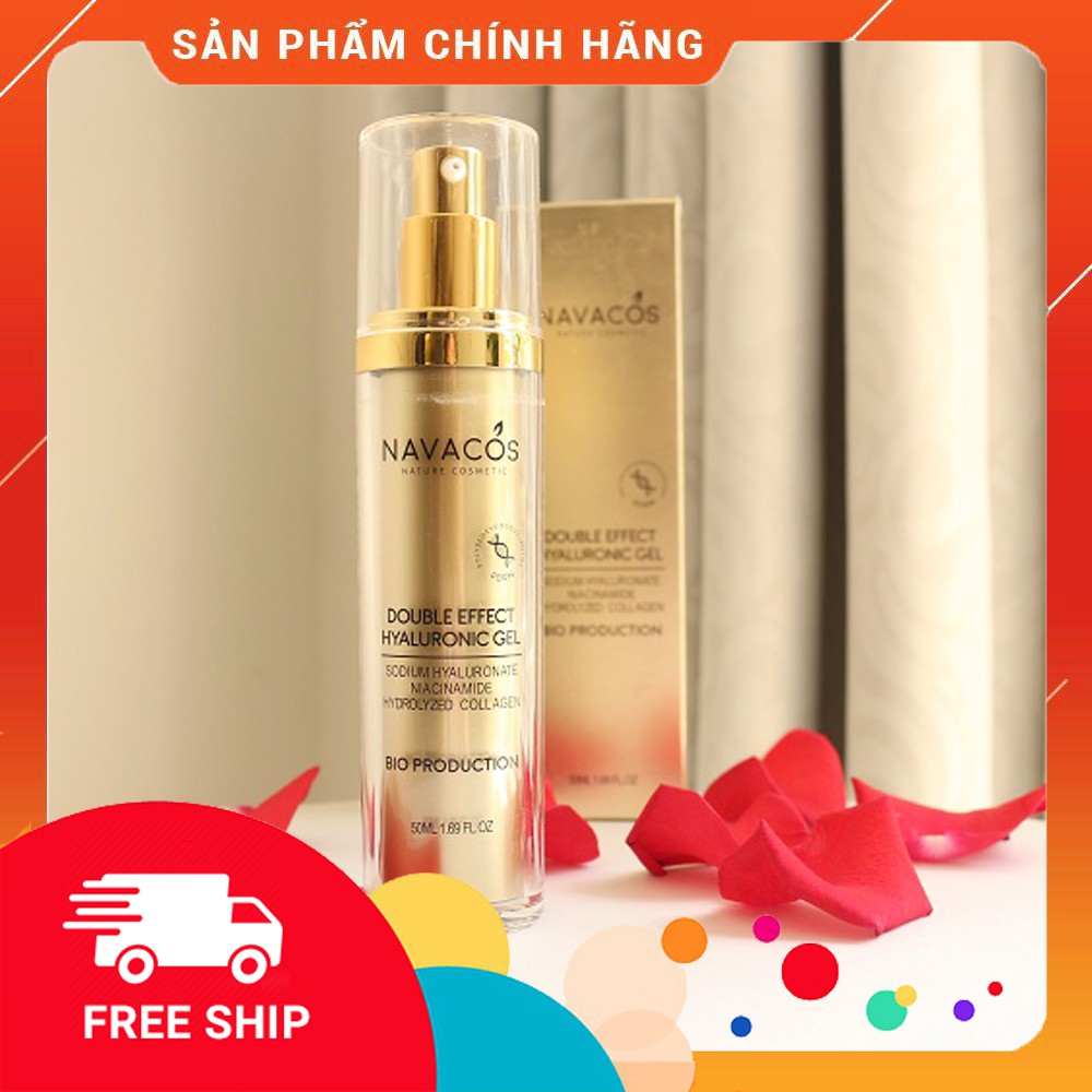 Gel thần Navacos Double Effect Hyaluronic Gel - cấp ẩm, dưỡng ẩmCao cấp Hàn Quốc 50ml | BigBuy360 - bigbuy360.vn
