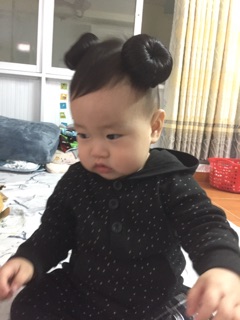 Búi tóc Natra cho bé (loại đẹp)