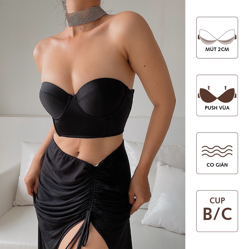 Áo Ngực Cúp Ngang Chống Tuột ôm trọn bầu ngực thoải mái FreeBra.7