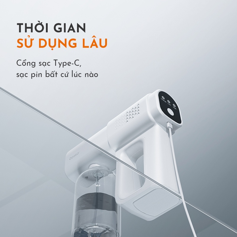Máy xịt khử khuẩn cầm tay GAABOR GXD-M01 - Hàng chính hãng