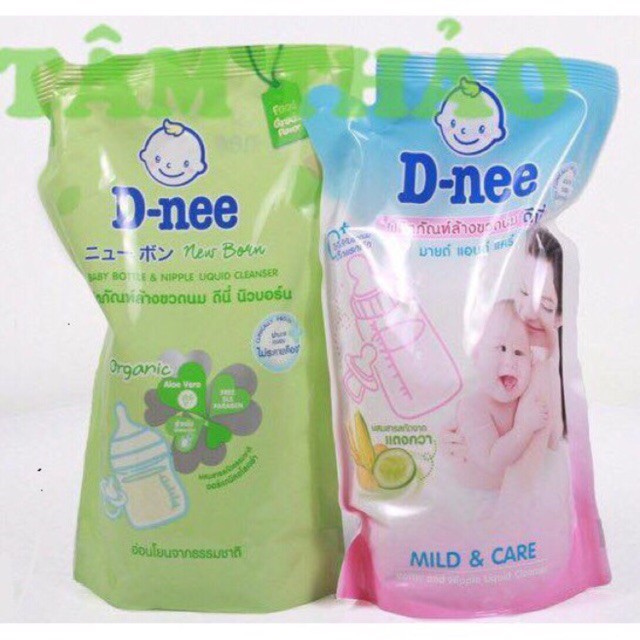 Nước rửa bình sữa dnee sản xuất tại Thái Lan bởi Dnee 600ml