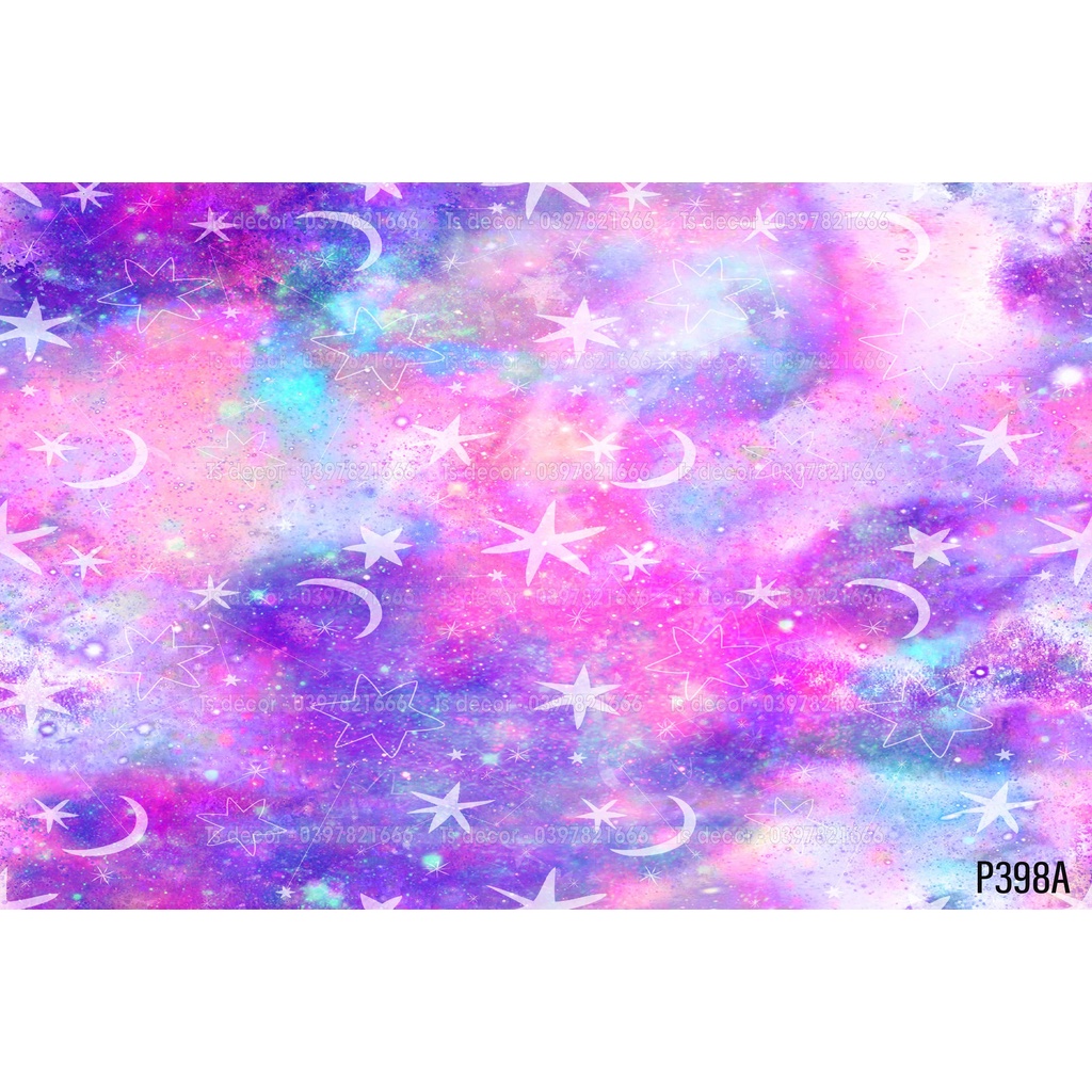 Phông Nền Dải Ngân Hà Livestream Tiktok-Youtobe-Facebook
