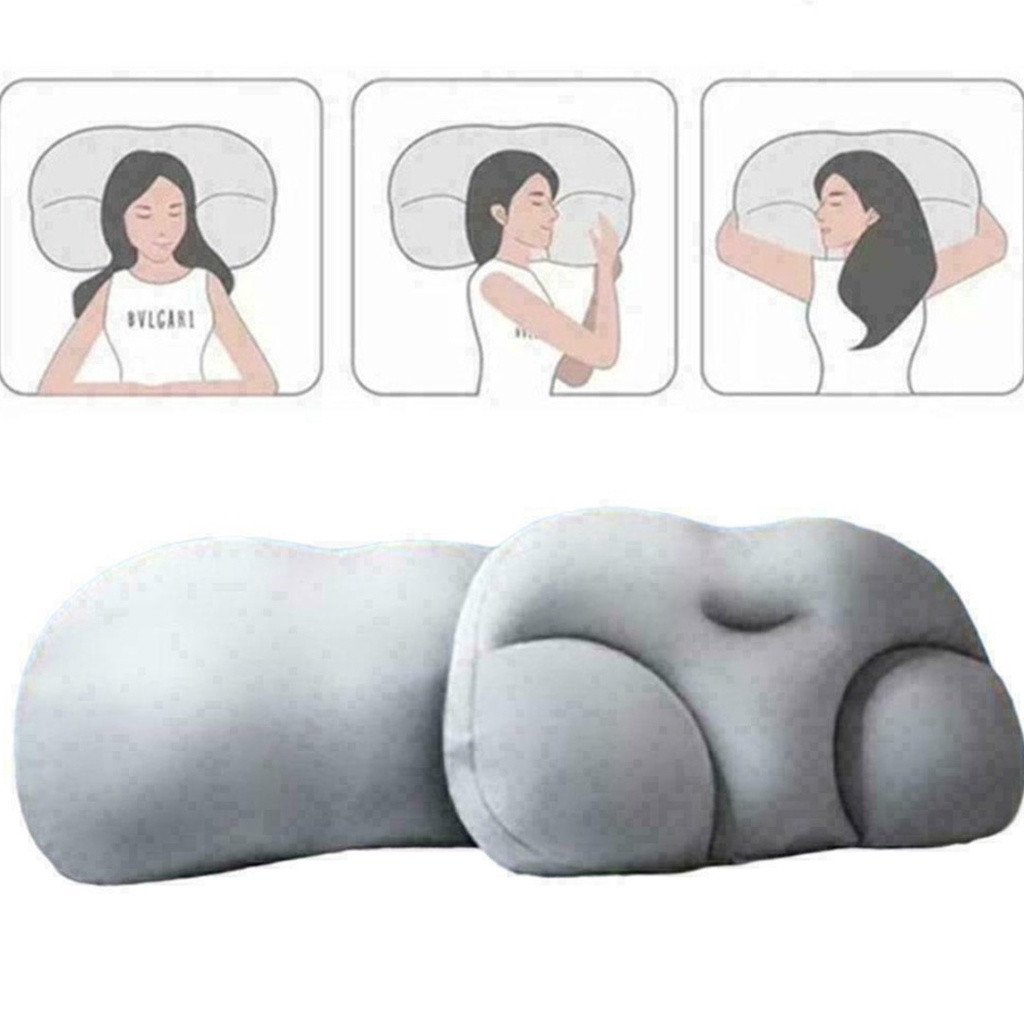 Gối Kê Cổ Hình Trứng Sâu Mềm Mại Giúp Giấc Ngủ Sâu