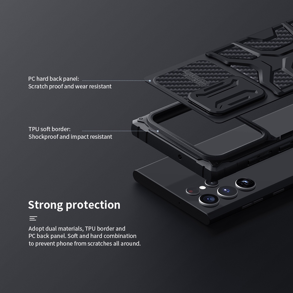 Ốp Lưng Nillkin Adventurer Case cho Samsung Galaxy S22 Ultra - Hàng Nhập Khẩu.