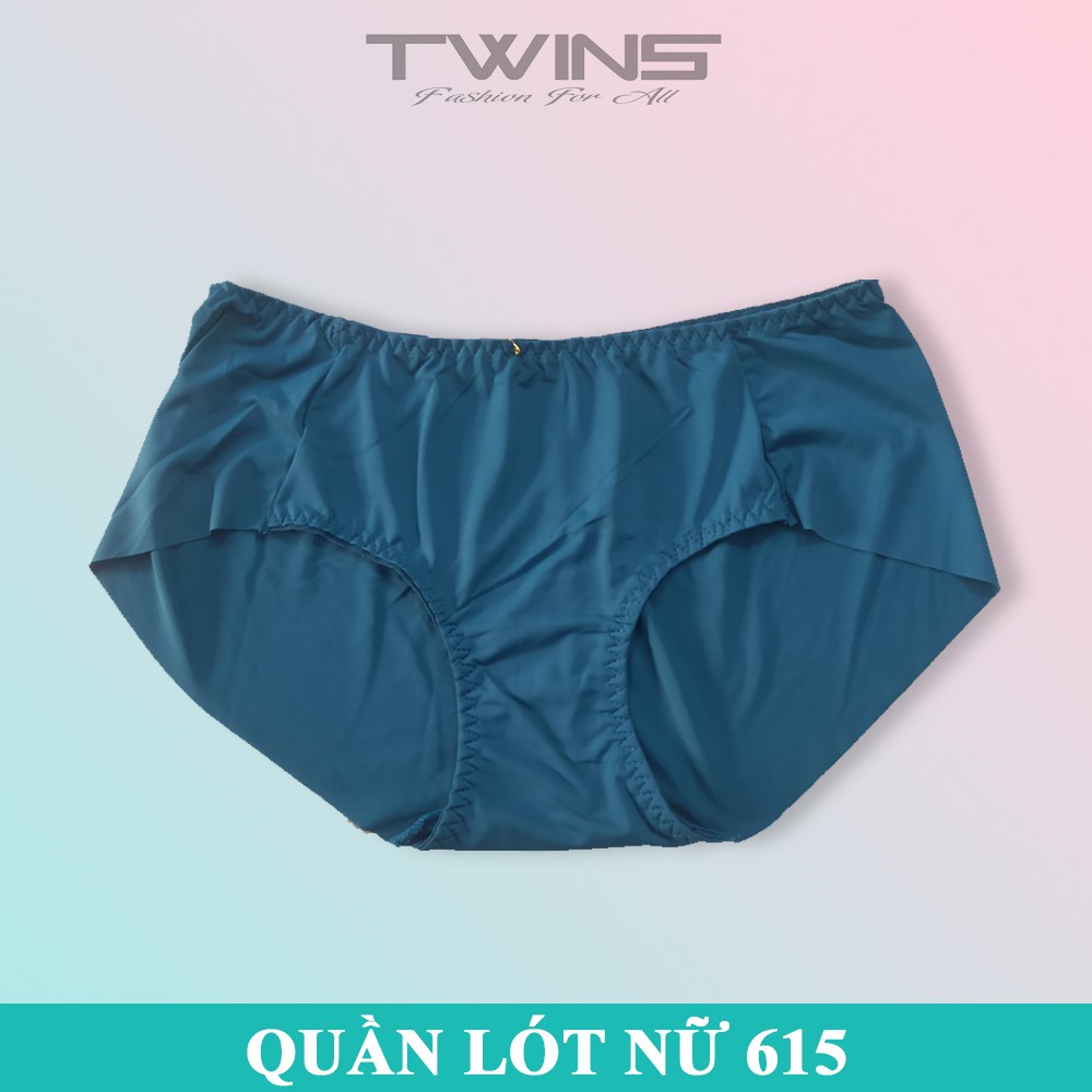 Quần lót nữ thun lạnh pha ren cao cấp Thịnh Phát 615 lưng nhỏ chất mềm mịn thoáng mát không lộ đường may size dưới 60kg