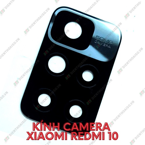 Mặt kính camera xiaomi red mi 10 có sẵn keo