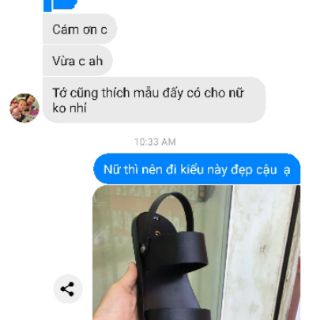 (XẢ SIZE 38,39) Xăng Dan Da Bò Thật Giá Xưởng