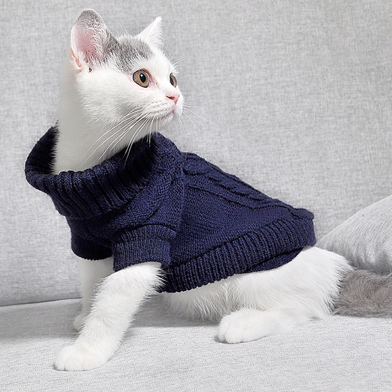 Áo Len Ấm Áp Cho Thú Cưng Cỡ XS-3XL