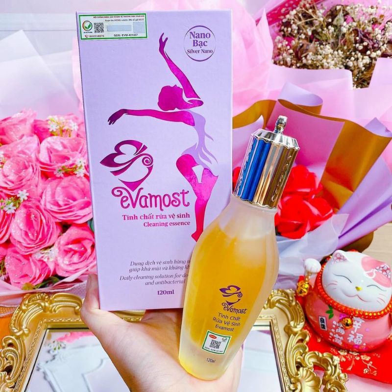 - Dung dịch vệ sinh Evamost Nhã phương chính hãng