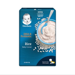 Bột ăn dặm gerber rice cereal 227g