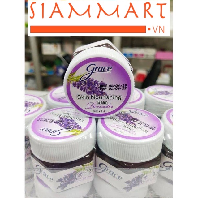 Dầu Cù Là Giúp Ngủ Ngon Grace Skin Nourishing Balm Lavender