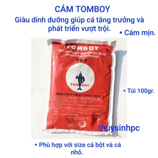 100g Cám Tomboy TB0 nhuyễn mịn giàu dinh dưỡng dành cho mọi size cá guppy