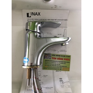 Vòi chậu rửa lavabo inax nóng lạnh lfv-212s