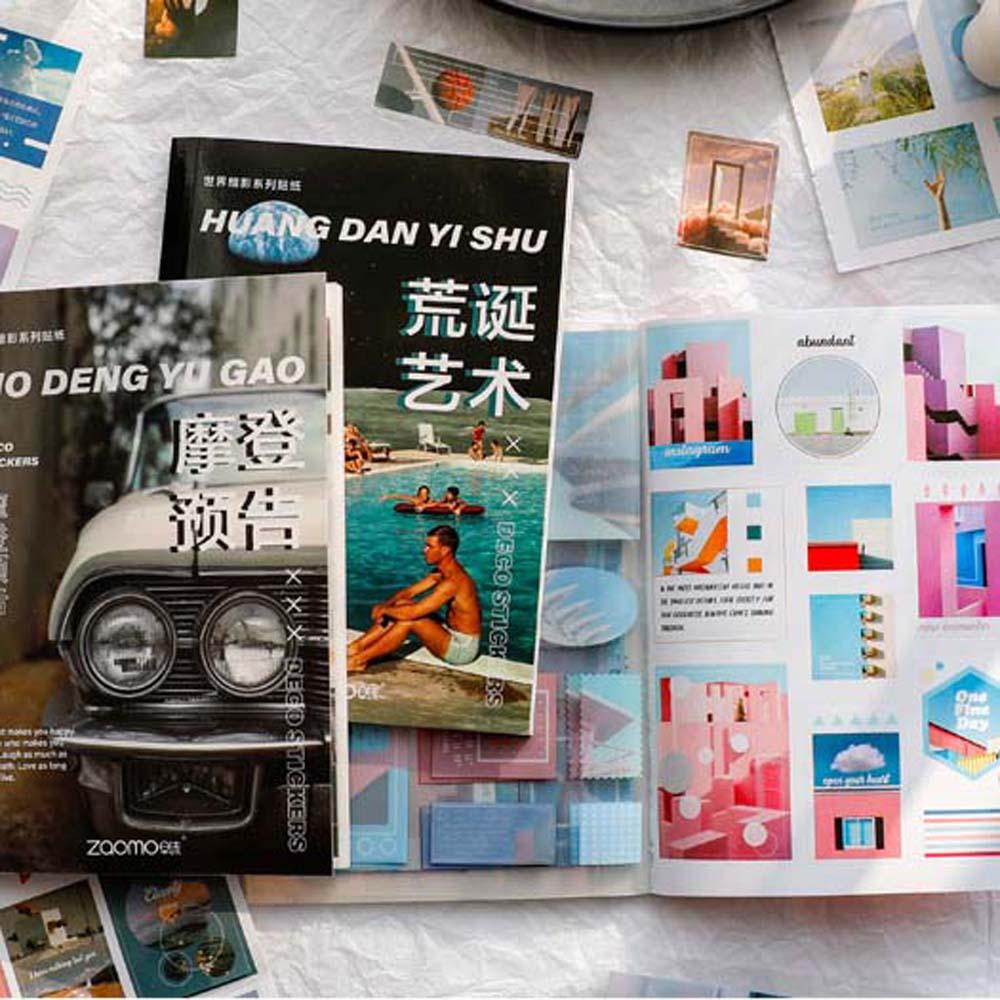 Nhãn Dán Dùng Trang Trí Sổ Tay / Sổ Lưu Niệm DIY