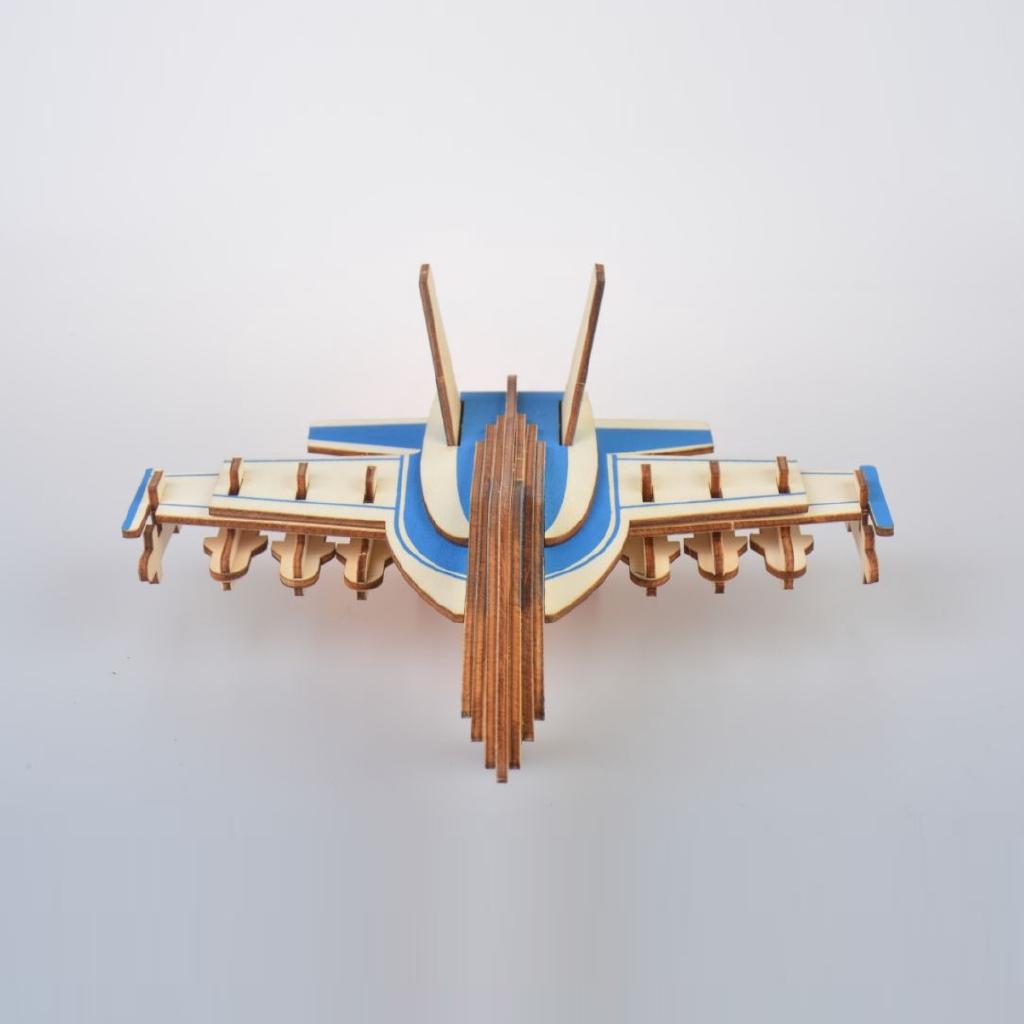 Đồ chơi lắp ráp gỗ 3D Mô hình Máy bay Honet Bomber