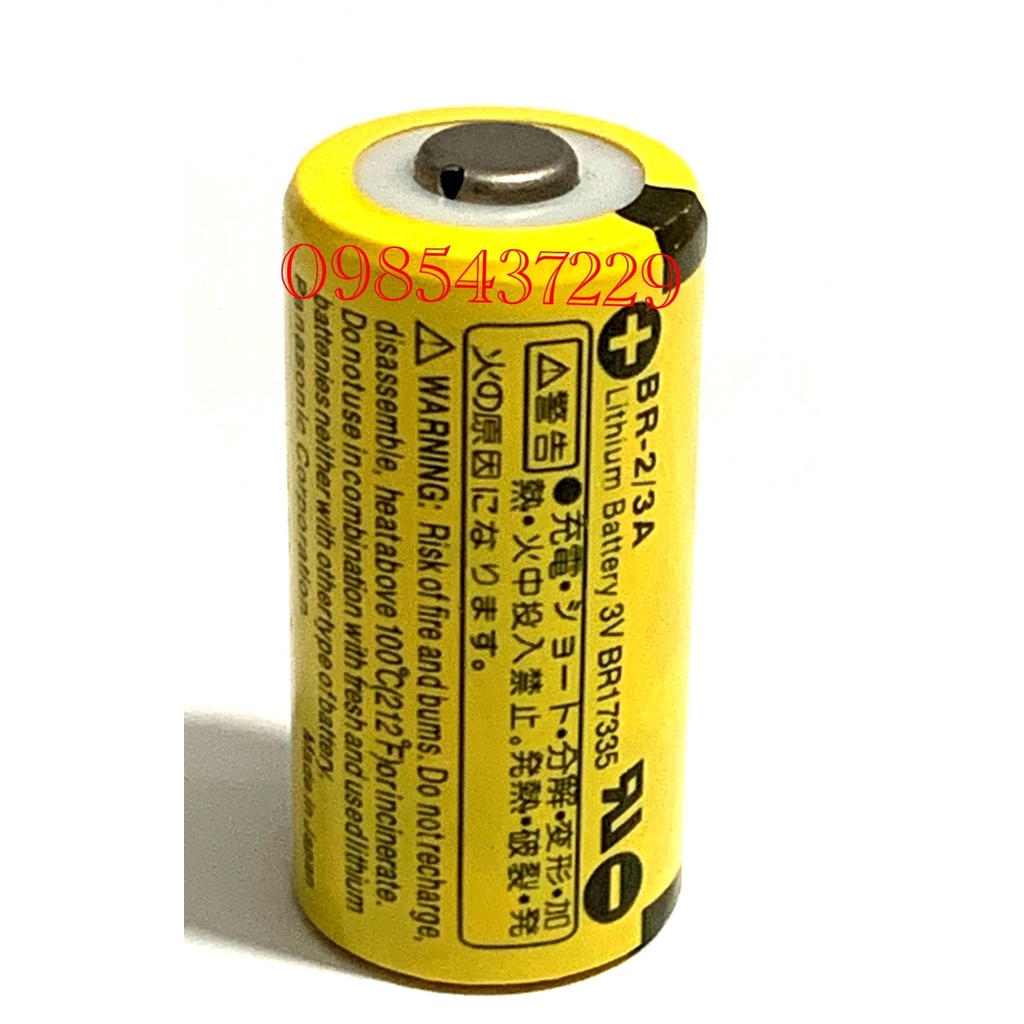 Pin  nuôi nguồn BR-2/3A 3V pana chính hãng 1 viên