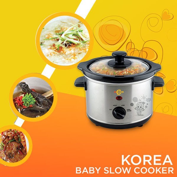 Nồi nấu cháo chậm BBcooker Hàn Quốc chính hãng (bảo hành12 tháng)