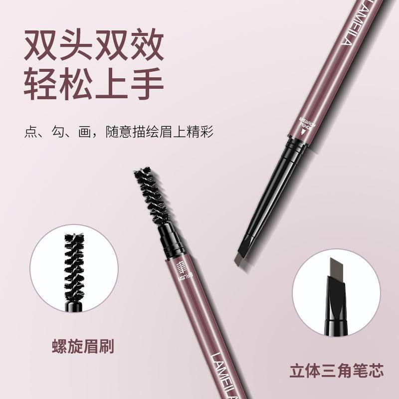 Mascara Hai Đầu Chống Thấm Nước Lâu Trôi Trang Điểm Làm Đẹp Cho Nữ