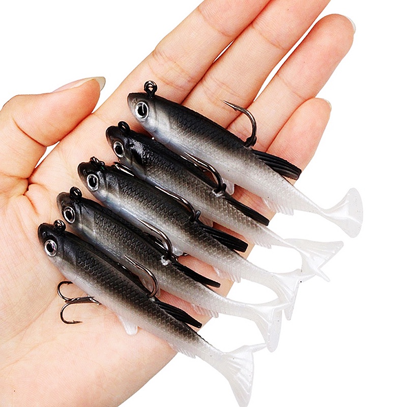 Mồi Câu Cá Giả Bằng Nhựa Mềm 8.5cm / 14g