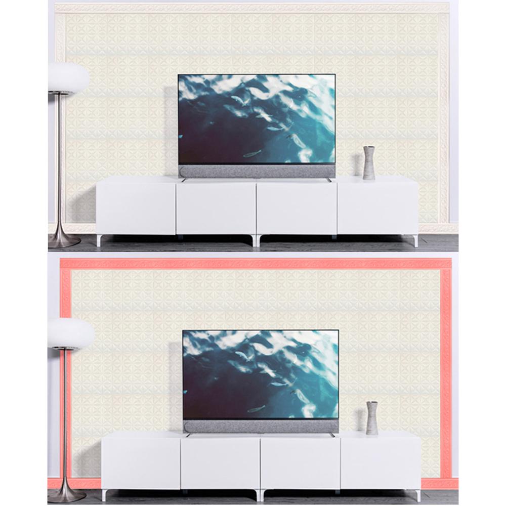 Miếng Dán Tường Bằng Xốp Tự Dính Trang Trí Phòng Khách / Phòng Ngủ / Phông Nền TV