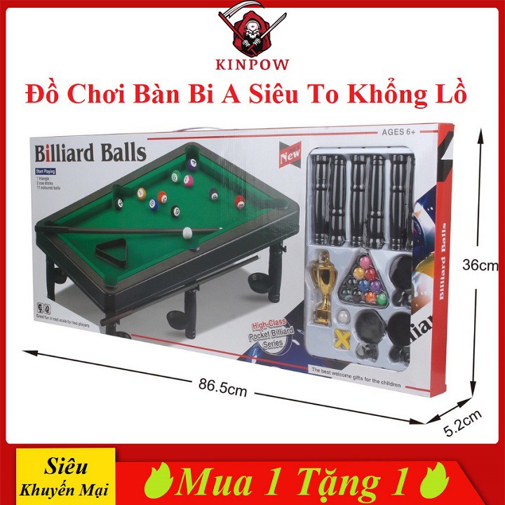 Đồ Chơi Bàn Bi A Mini Cho Bé KINPOW Nhiều Kích Thước, Nhựa Siêu Bền, Giúp Bé Tăng Độ Chính Xác, Chơi Theo Đội Nhóm