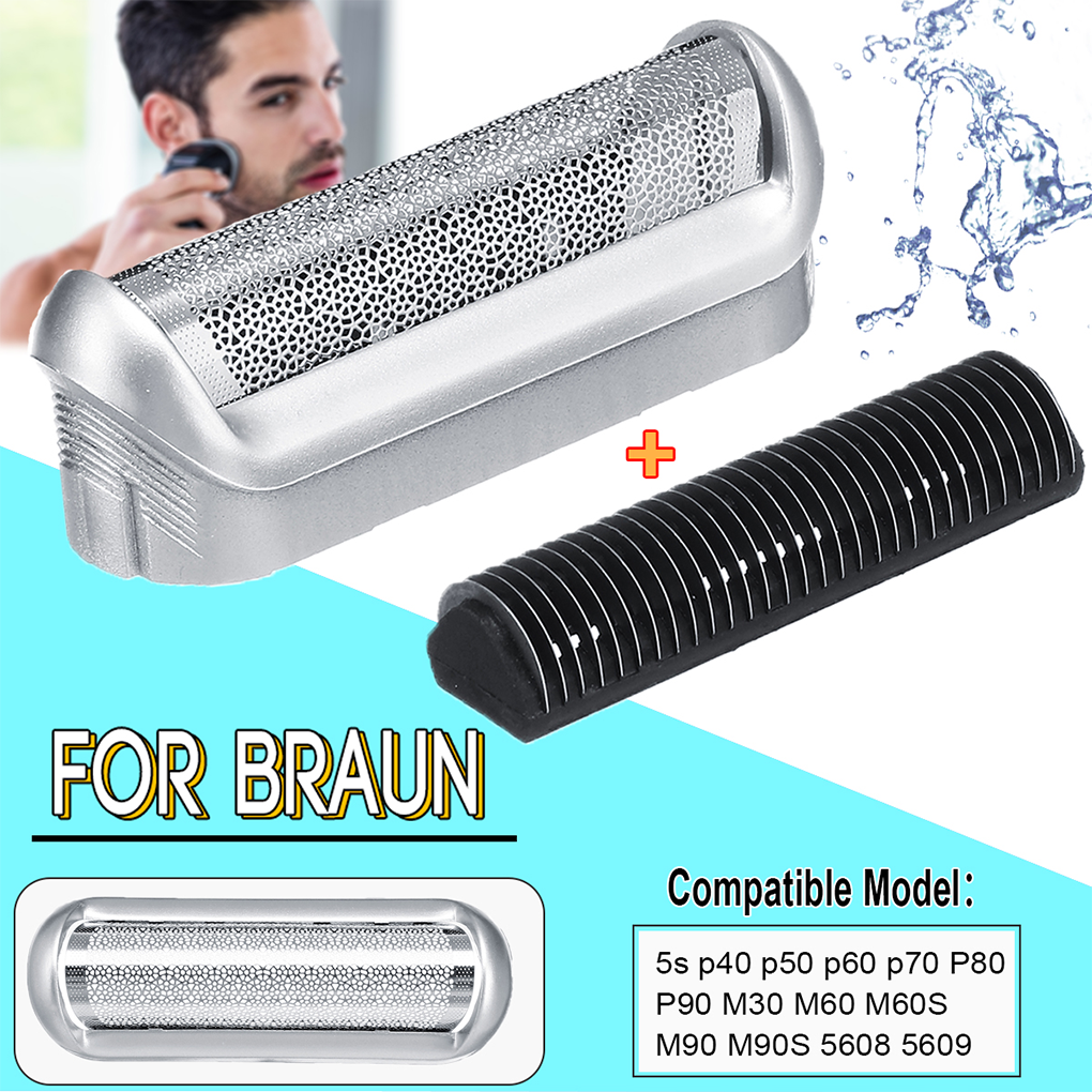 [Hàng mới về] Đầu thay thế cho máy cạo râu braun 5s p40 m30 kèm tấm lưới