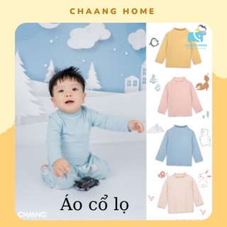 Áo cổ lọ giữ nhiệt mềm thu đông cho bé trai bé gái Chaang Northern
