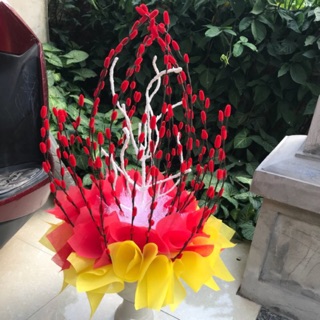 Đơn sỉ 100 cành tầm xuân handmade