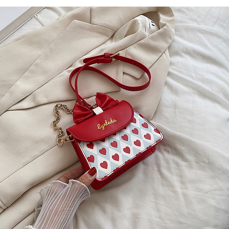 Túi Đeo Vai Dây Xích Dễ Thương Thời Trang Cho Bạn Gái