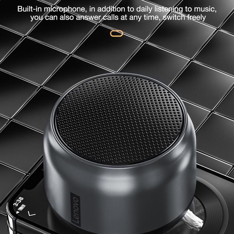 ( hàng có sẵn giá rẻ vô địch) Loa bluetooth 5.0 Lenovo K3 Bass hay âm thanh vòm 3D
