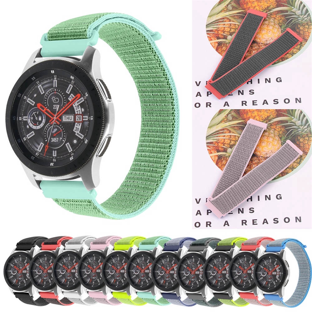 Dây đeo nylon 22mm chuyên dụng cho đồng hồ thông minh Samsung Gear S3 Classic / Frontier/ Galaxy Watch 46mm Watch GT 2