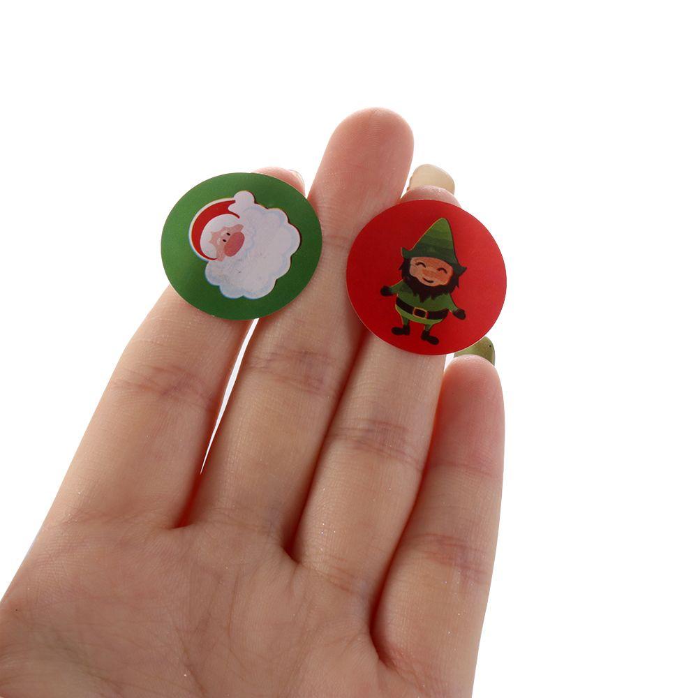 CHOOKEY Cuộn 500 Miếng Dán Trang Trí Giáng Sinh