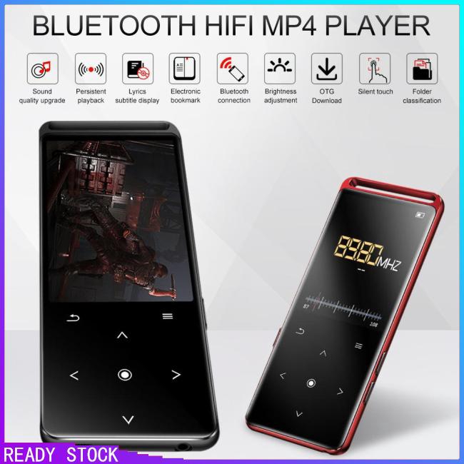 PG【COD】BENJIE M6 Bluetooth 5.0 Lossless MP3 Player HiFi Portable Audio Player with FM Radio E-Book Voice