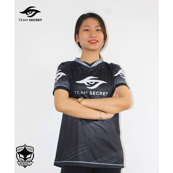 Áo thun team Secret đen 2017