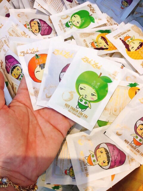 Thạch hoa quả zai zai