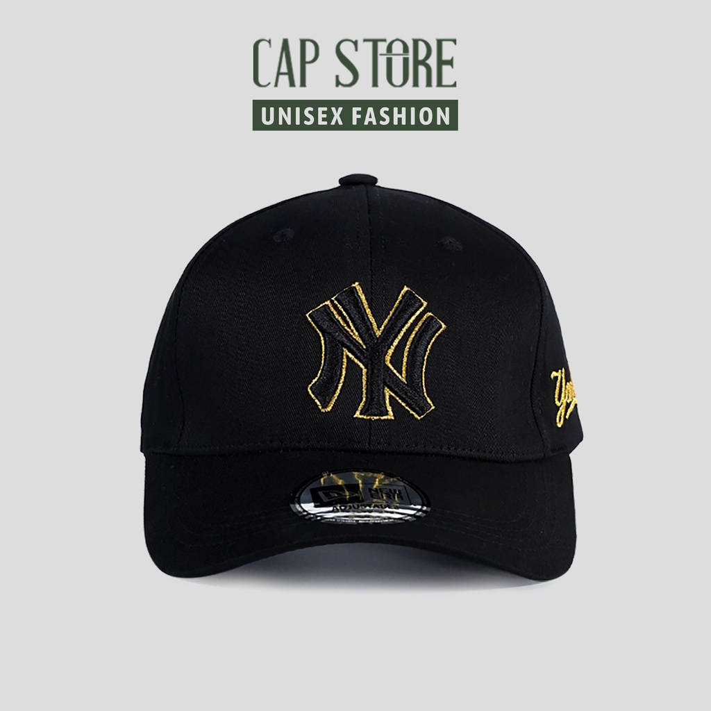 Nón lưỡi trai NY - Mũ MLB nam nữ thêu thời trang nam cao cấp full box phong cách thời trang ulzzang Capstore