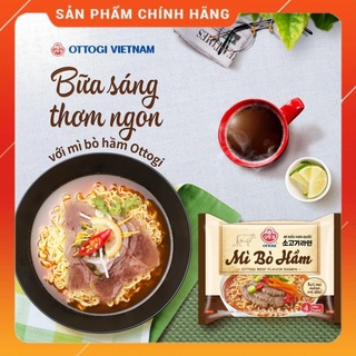 Mì Bò Hầm Ottogi lốc 8 gói . Hot.