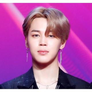 Khuyên tai mẫu Double Chain JIMIN BTS