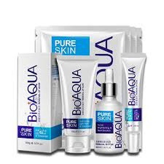 Serum làm sạch mụn trắng da dưỡng ẩm cấp tốc bioaqua pure skin
