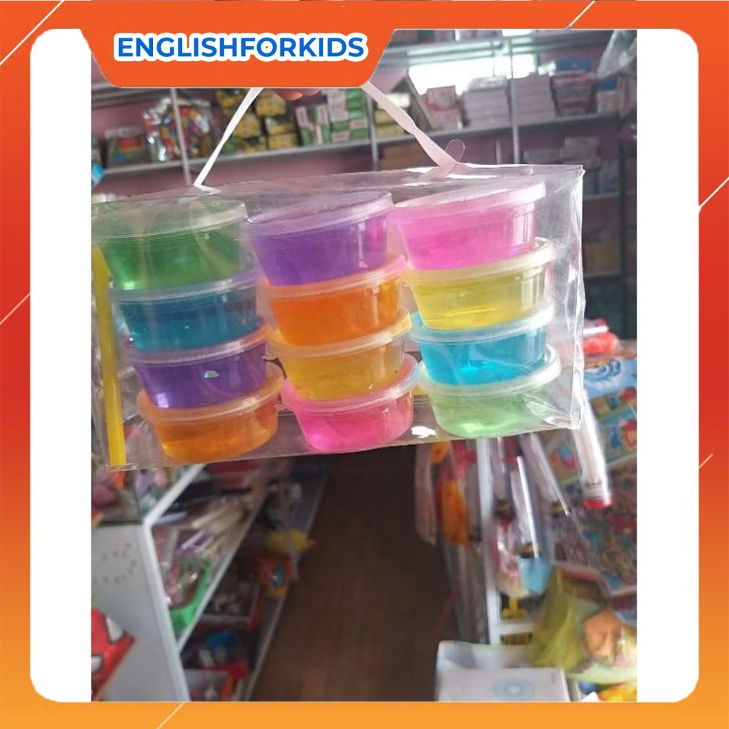 Slime Dẻo Ma Thuật Nhiều Màu sắc Cho Bé 3+ - English For Kids