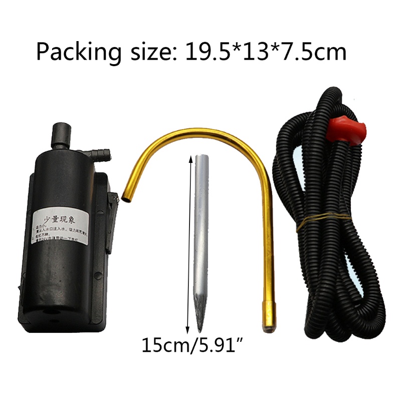 Thiết Bị Hút Nước Hấp Thụ Nước Sử Dụng Pin Cho Câu Cá