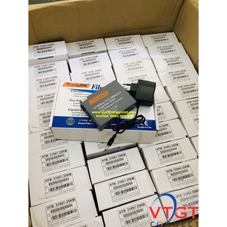 Bộ chuyển đổi converter quang netlink 2 sợi htb-gs-03 1g