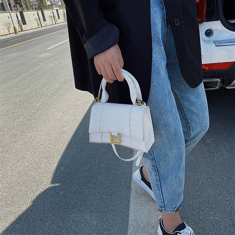 Túi kẹp nách, túi xách nữ thời trang đẹp da dập vân đi chơi cá tính phong cách Hàn Quốc HY217