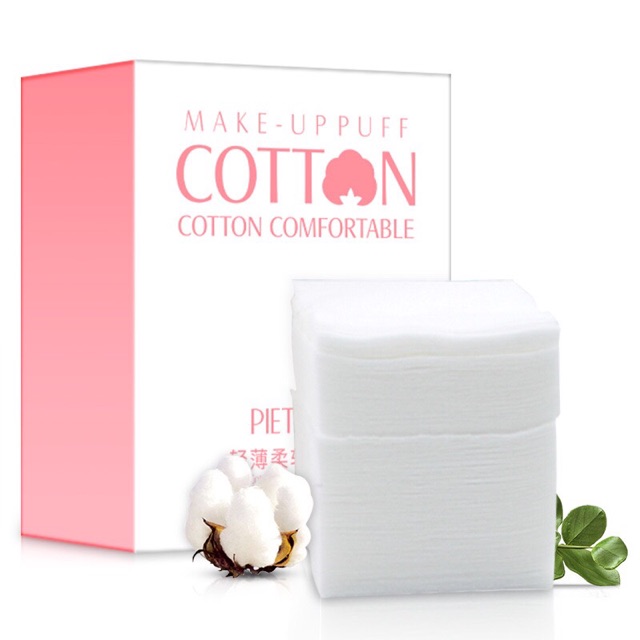 Bông đắp toner cotton PIETENG 100 miếng