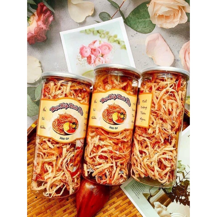 Mực Khô Hấp Nước Cốt Dừa Xé Sợi 300G Loại 1 Cay, Ngon, Ngọt Hạn Sử Dụng 6 Tháng | BigBuy360 - bigbuy360.vn
