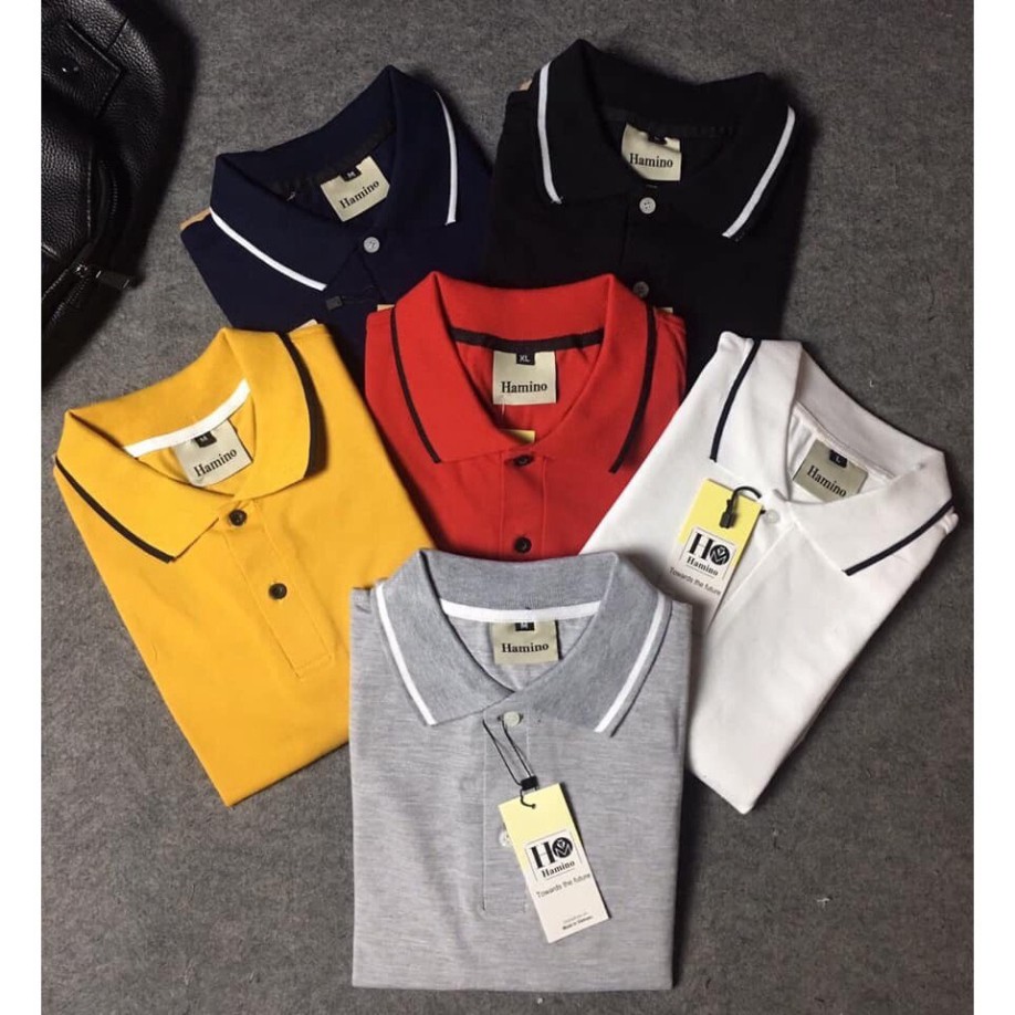 Áo phông Pollo nam ngắn tay cổ bẻ phối viền cao cấp : Kiểu dáng Hàn Quốc chất liệu cotton , co giãn 4 chiều(APKV) | BigBuy360 - bigbuy360.vn