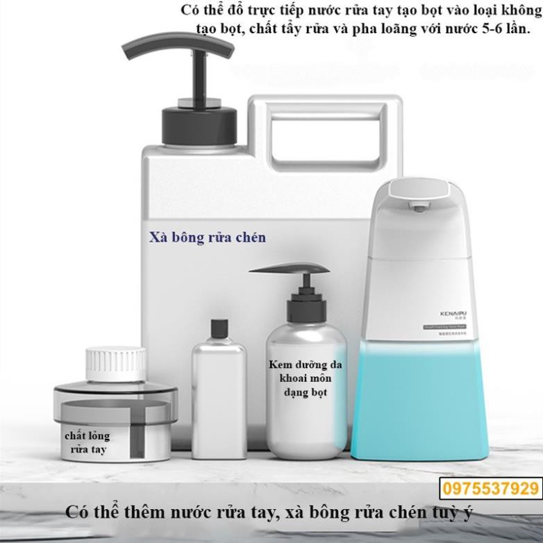 "Chính Hãng" Máy Nhả Bọt Rửa Tay Tự Động KENAIPU - Máy Rửa Tay Thông Minh Smart Foaming Hand Wash - Bảo Hành 12 Tháng