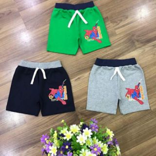 Quần đùi bé trai siêu nhện 7-10kg