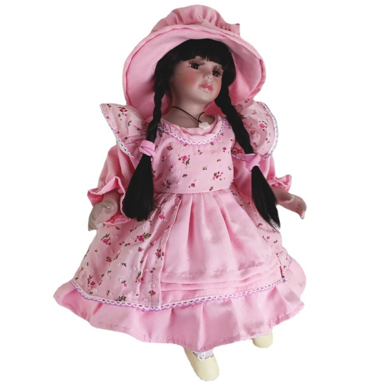 Tóc Giả Bằng Sứ 40cm Chống Nước Dành Cho Búp Bê