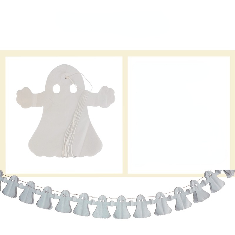 Túi Giấy Jacquard Thủ Công Dùng Làm Đạo Cụ Trang Trí Halloween Cho Bé Mẫu Giáo